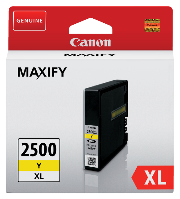 Inktcartridge Canon PGI-2500XL geel