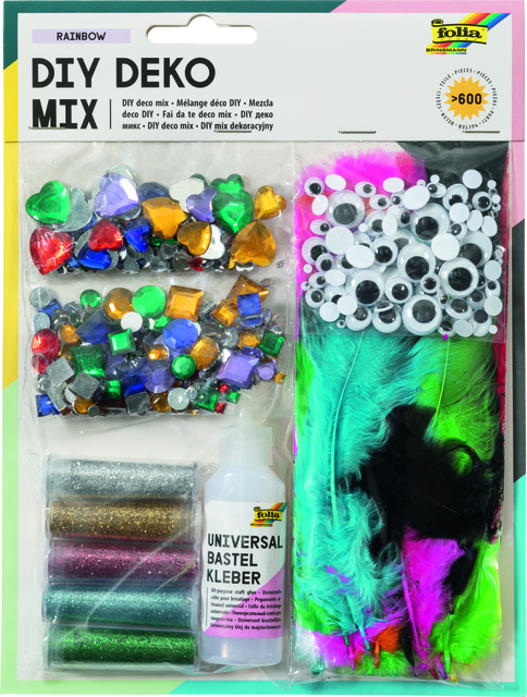 Decoratiemix Folia DIY 600-delig