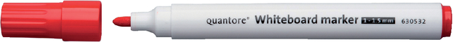 Whiteboardstift Quantore rond 1-1.5mm rood