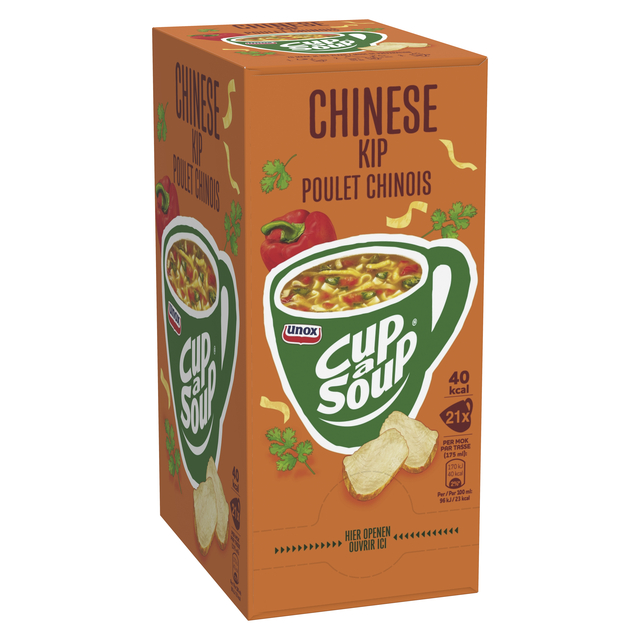 Cup-a-Soup Unox Chinese kip 21x175ml