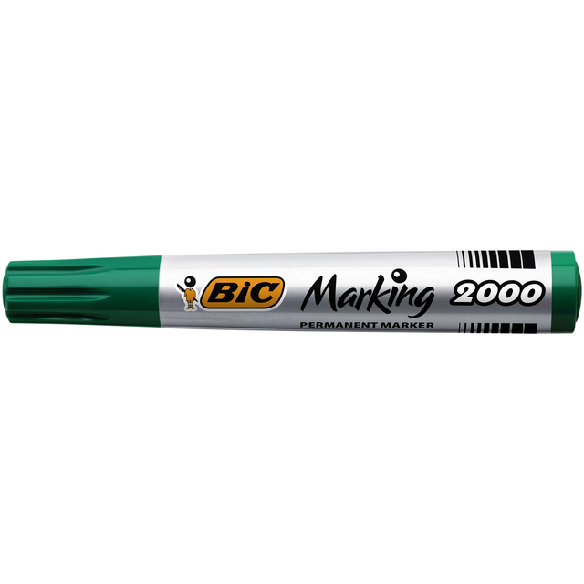 Viltstift Bic 2000 ecolutions rond large groen