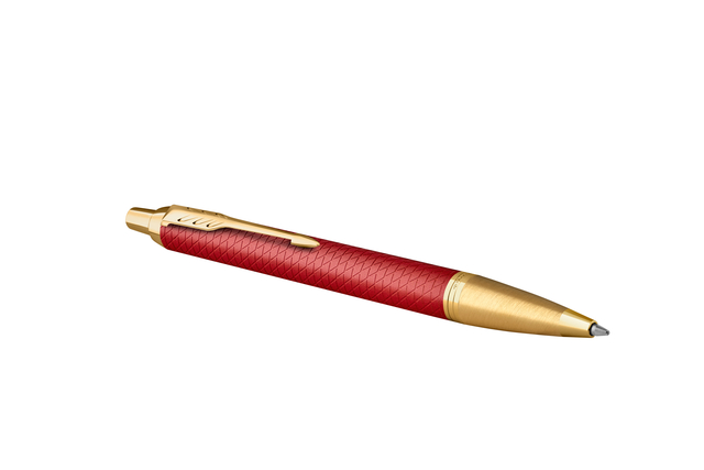 Balpen Parker IM Premium deep red medium blister à 1 stuk