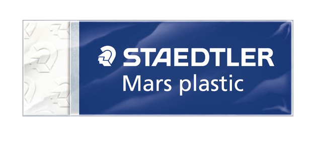 Gum Staedtler Mars 52650 65x23x10mm potlood wit