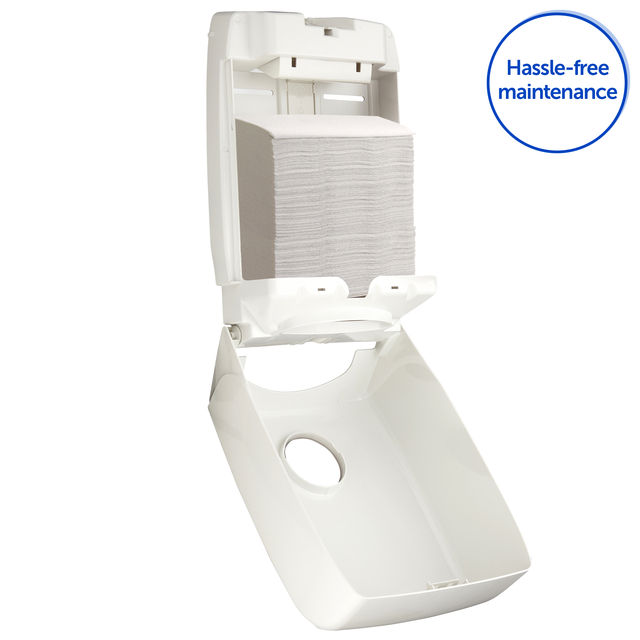 Handdoekdispenser Kimberly Clark Aquarius i-vouw wit 6945