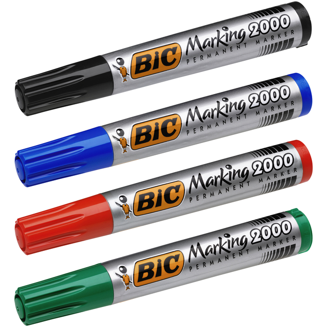 Viltstift Bic 2000 ecolutions rond large groen