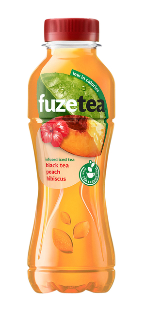 Frisdrank Fuzetea peach hibiscus petfles 400ml