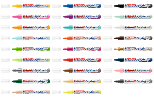 Acrylmarker edding e-5100 medium elegant nachtblauw