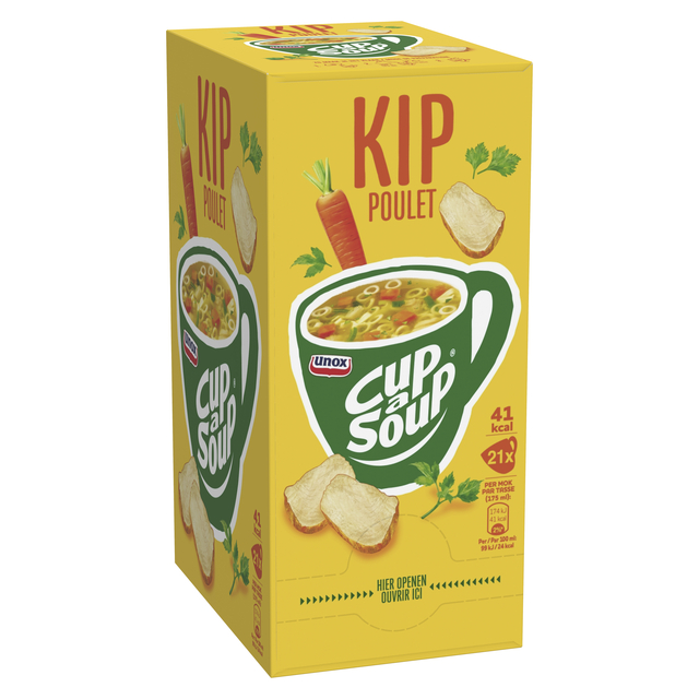 Cup-a-Soup Unox kip 21x175ml