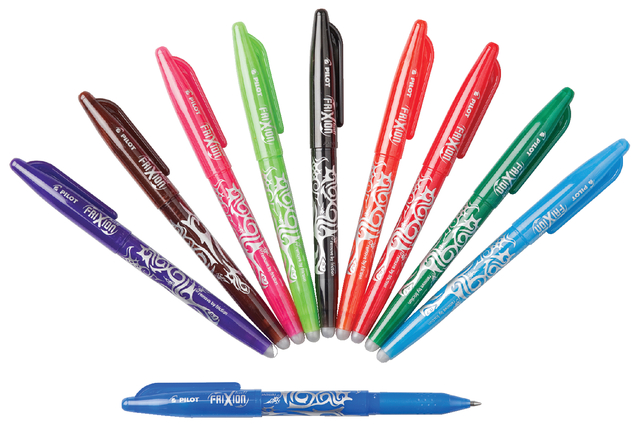 Rollerpen PILOT friXion medium basis assorti Set2Go à 4 stuks