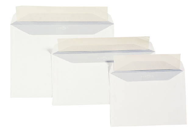 Envelop Quantore bank C5 162x229mm zelfklevend wit 500 stuks