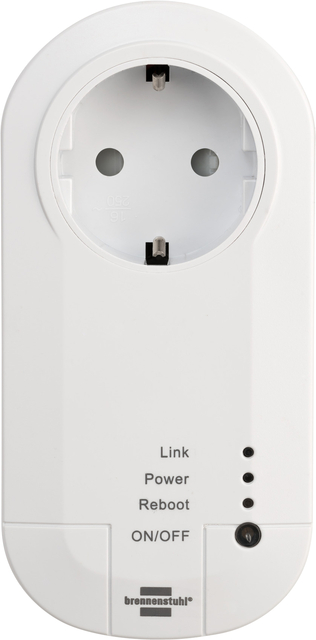 Stekkerdoos Brennenstuhl WIFI Connect 3600W wit