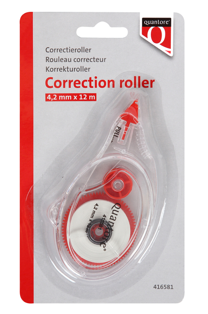 Correctieroller Quantore 4.2mmx12m op blister