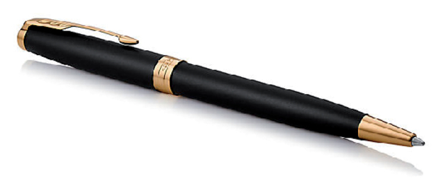 Balpen Parker Sonnet matte black lacquer GT medium