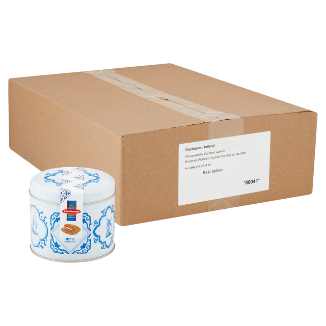 Stroopwafels Daelmans cadeaublik 230gr