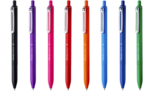 Balpen Pentel BX470 iZee medium blauw