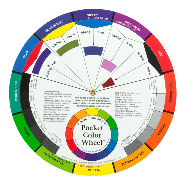 Kleurenwiel The Color Wheel Company 23cm