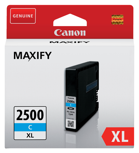 Inktcartridge Canon PGI-2500XL blauw