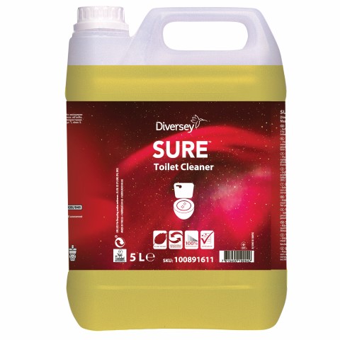 SURE Toilet Cleaner Toiletreiniger doos 2x5 ltr