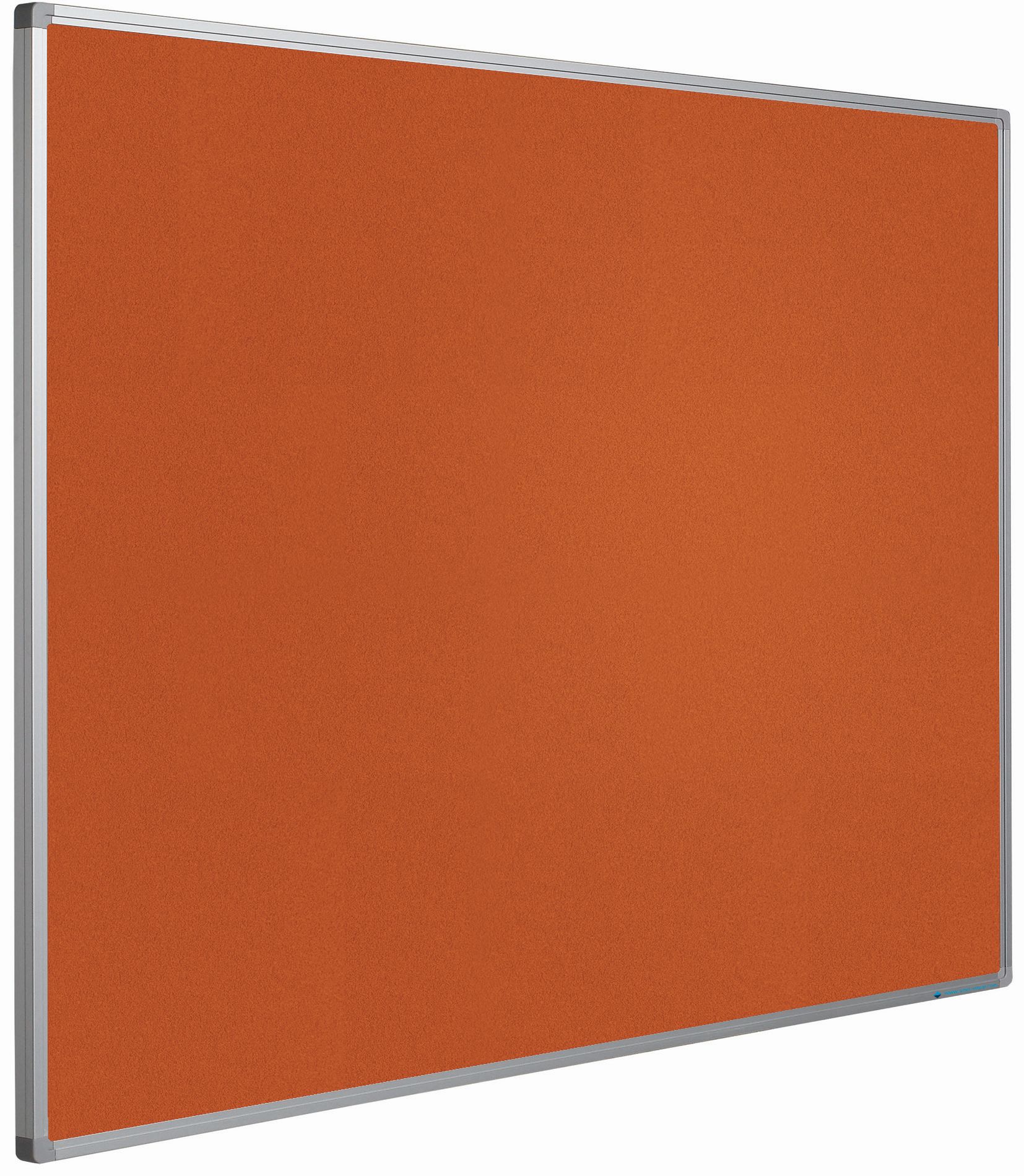 Prikbord Softline profiel 16mm, bulletin oranje - 90x180 cm