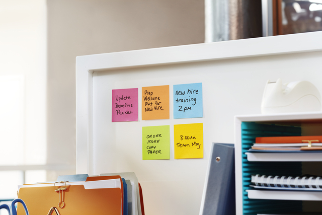 Memoblok Post-it Z-Note S330 Super Sticky 76x76mm 14+ 2 assorti