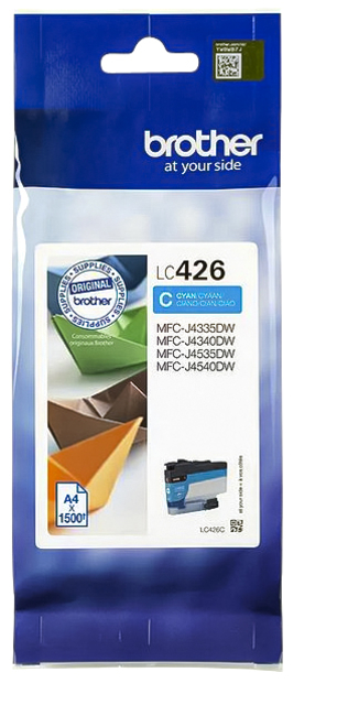 Inktcartridge Brother LC-426C blauw