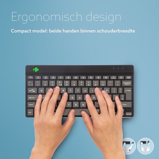 Toetsenbord R-Go Ergonomisch Compact Break QWERTY