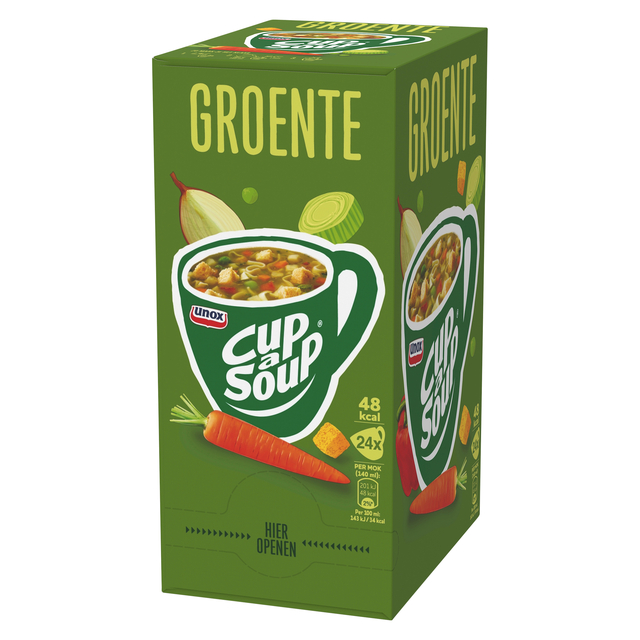 Cup-a-Soup Unox groente 24x140ml