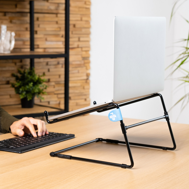 Laptopstandaard R-Go Office Zwart