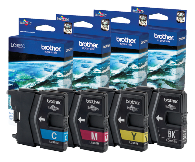 Inktcartridge Brother LC-985Y geel