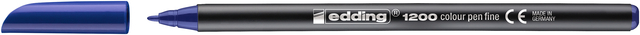 Fineliner edding 1200 003 fijn blauw