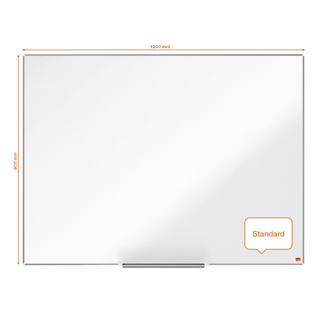 Whiteboard Nobo Impression Pro 90x120cm staal