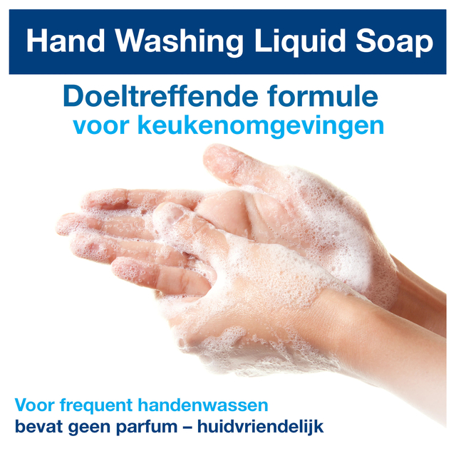 Handzeep Tork S1  vloeibaar extra hygiënisch ongeparfumeerd 1000ml 420810