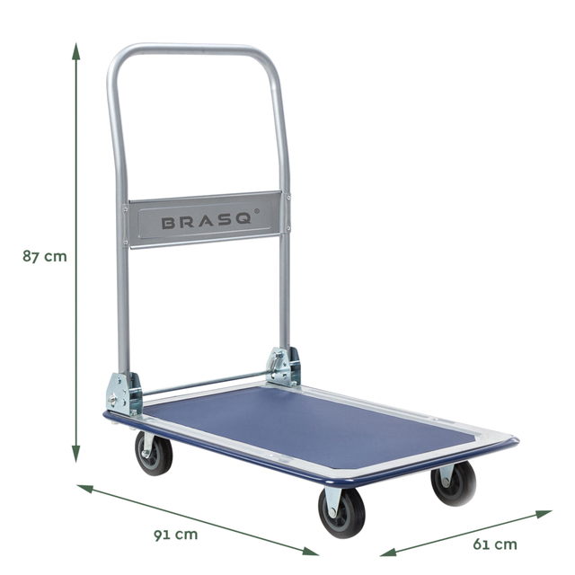 Transportkar BRASQ inklapbaar 300kg