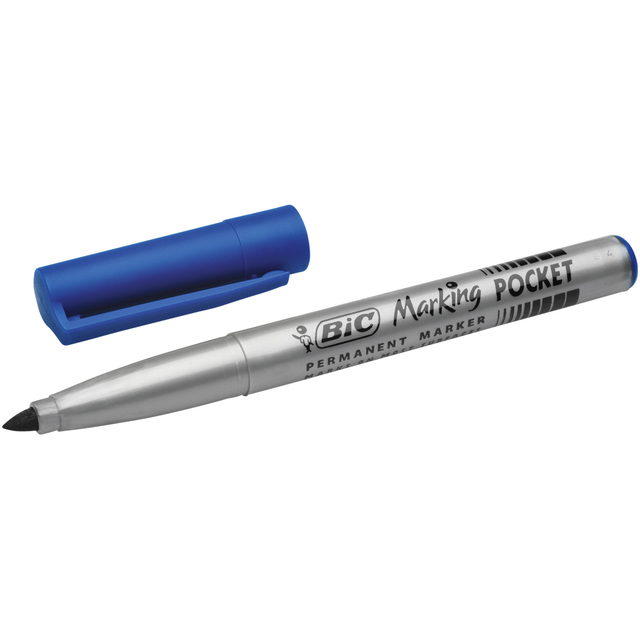 Viltstift Bic 1445 ecolutions rond fijn blauw