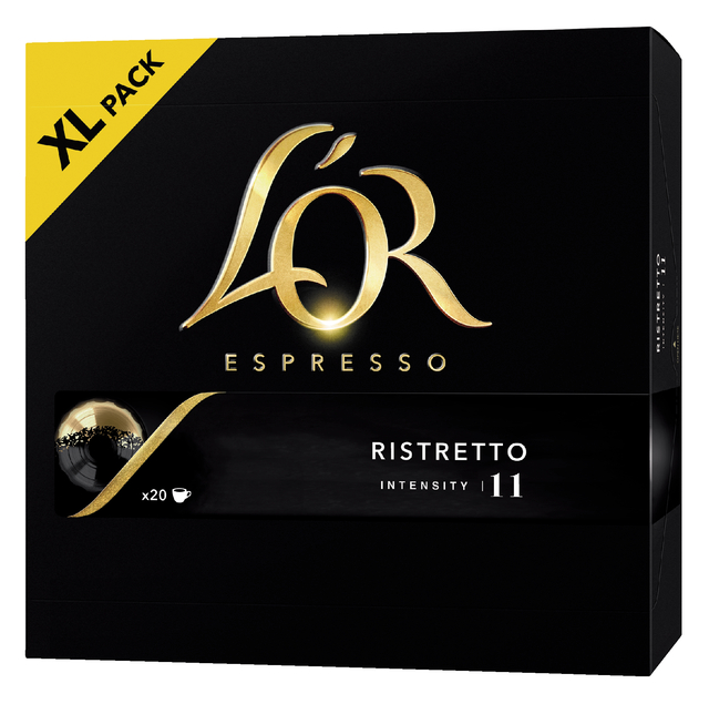 Koffiecups L'Or espresso Ristretto 20 stuks