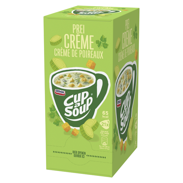 Cup-a-Soup Unox prei-crème 21x175ml