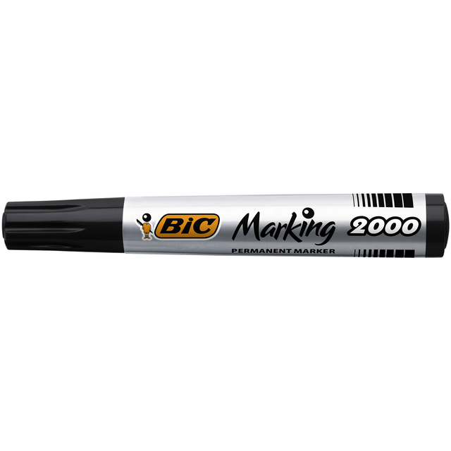 Viltstift Bic 2000 ecolutions rond large zwart