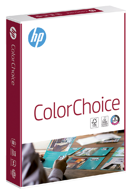 Kleurenlaserpapier HP Color Choice A4 90gr wit 500vel