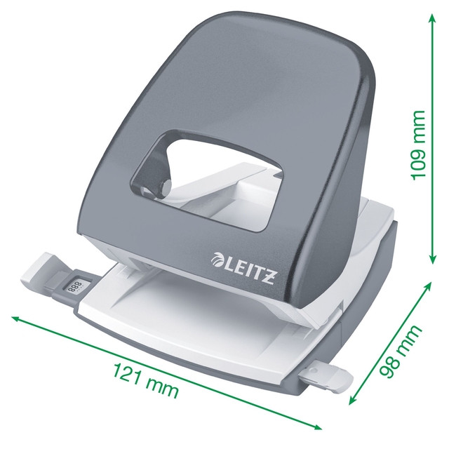 Perforator Leitz 5008 Nexxt  metaal 30 vel zwart blister