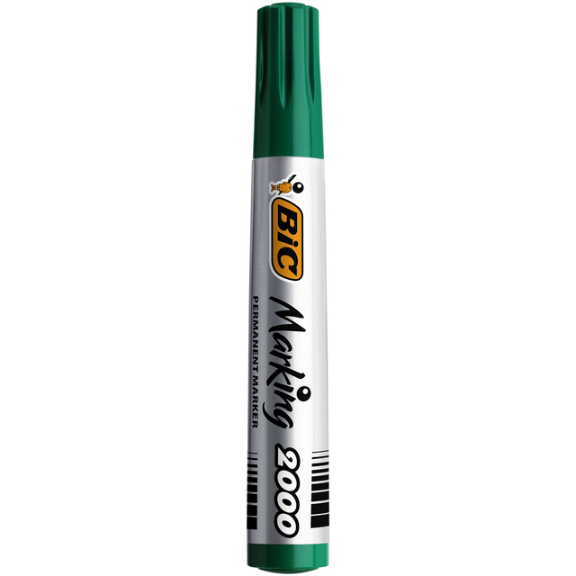 Viltstift Bic 2000 ecolutions rond large groen