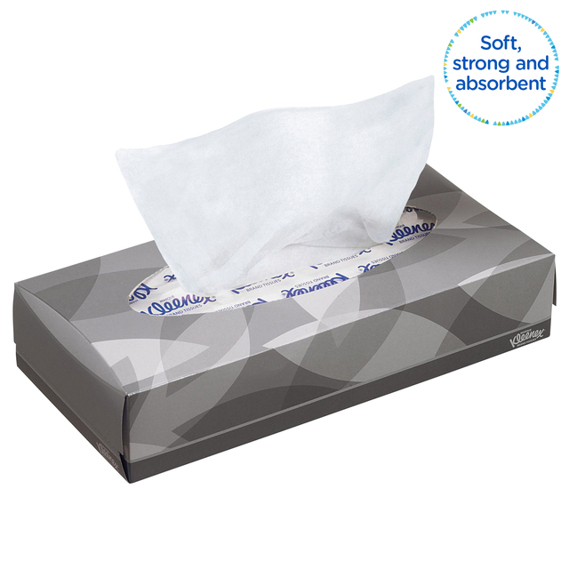 Facial tissues Kleenex standaard 2-laags 21x100stuks wit 8835