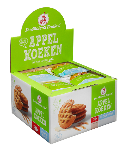 Koeken De Molen Appelkoek 30x50gr