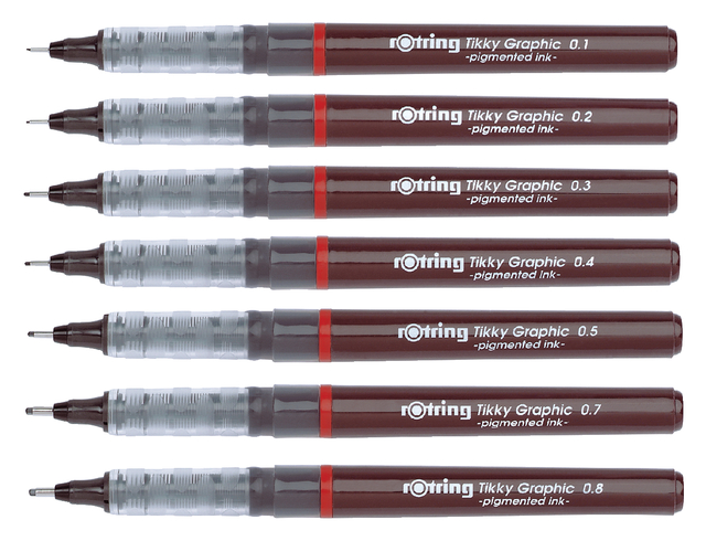 Fineliner rOtring Tikky Graphic 0.5mm