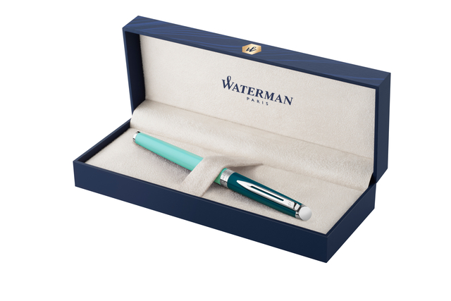 Vulpen Waterman Hémisphère Colour Blocking green CT fijn