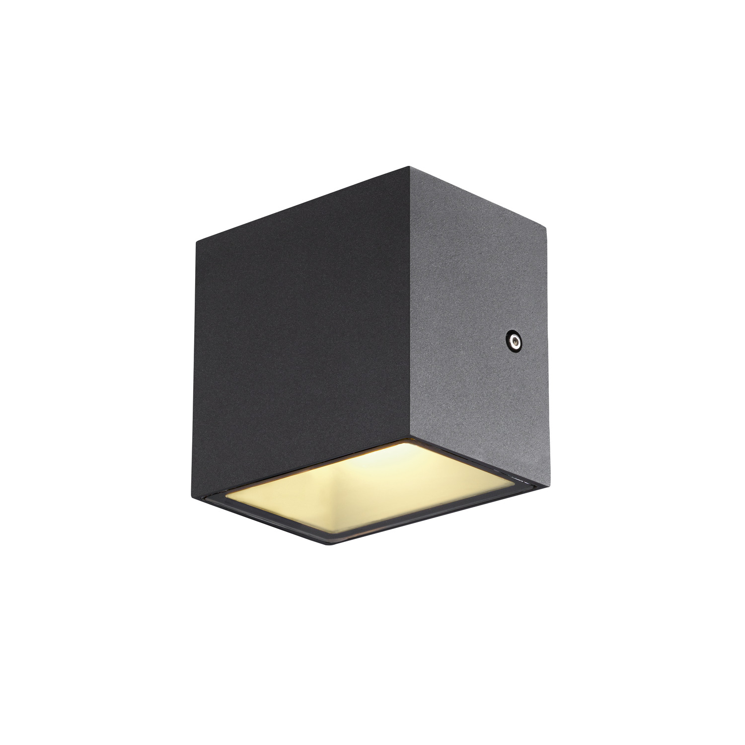 SITRA CUBE wandlamp antraciet 1xLED 3000K