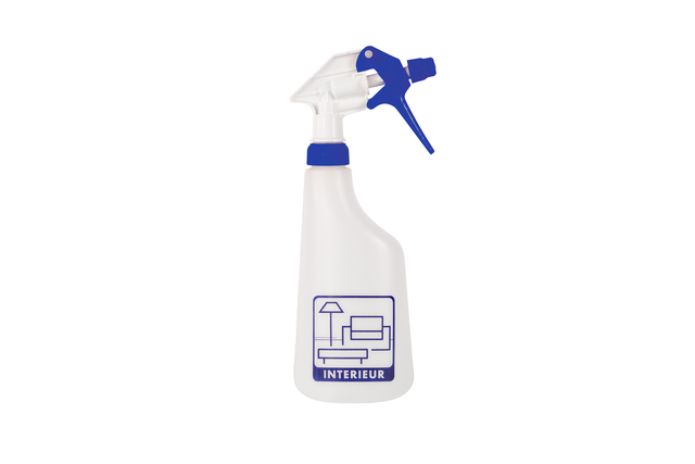 Sproeiflacon Cleaninq 600ml leeg met logo interieur