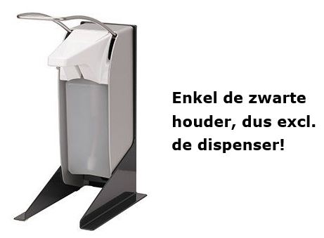 Ingoman RVS dispenserhouder tafelmodel Tbv 500 ml zeepdisp