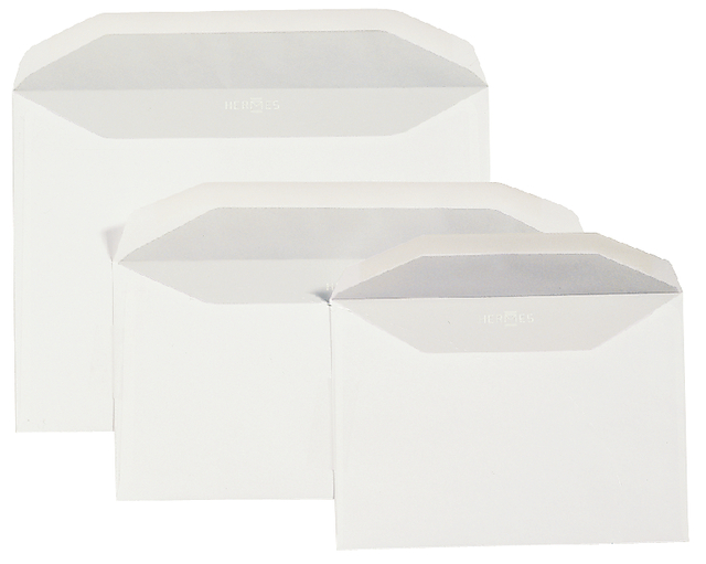 Envelop Quantore bank C6 114x162mm zelfklevend wit 100 stuks