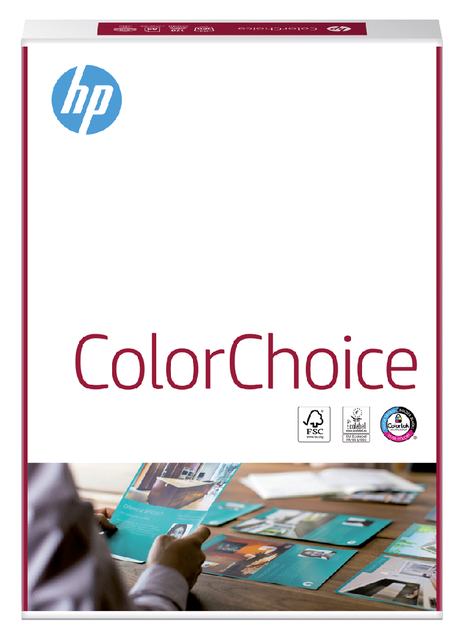 Kleurenlaserpapier HP Color Choice A4 160gr wit 250vel