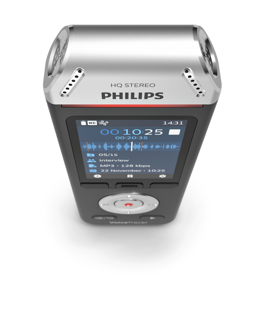 Digital voice recorder Philips DVT 2110 voor interviews